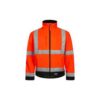 Breatable Hi-Vis Softshell Jacket FOX471 - Lyngsoe Rainwear - Image 2